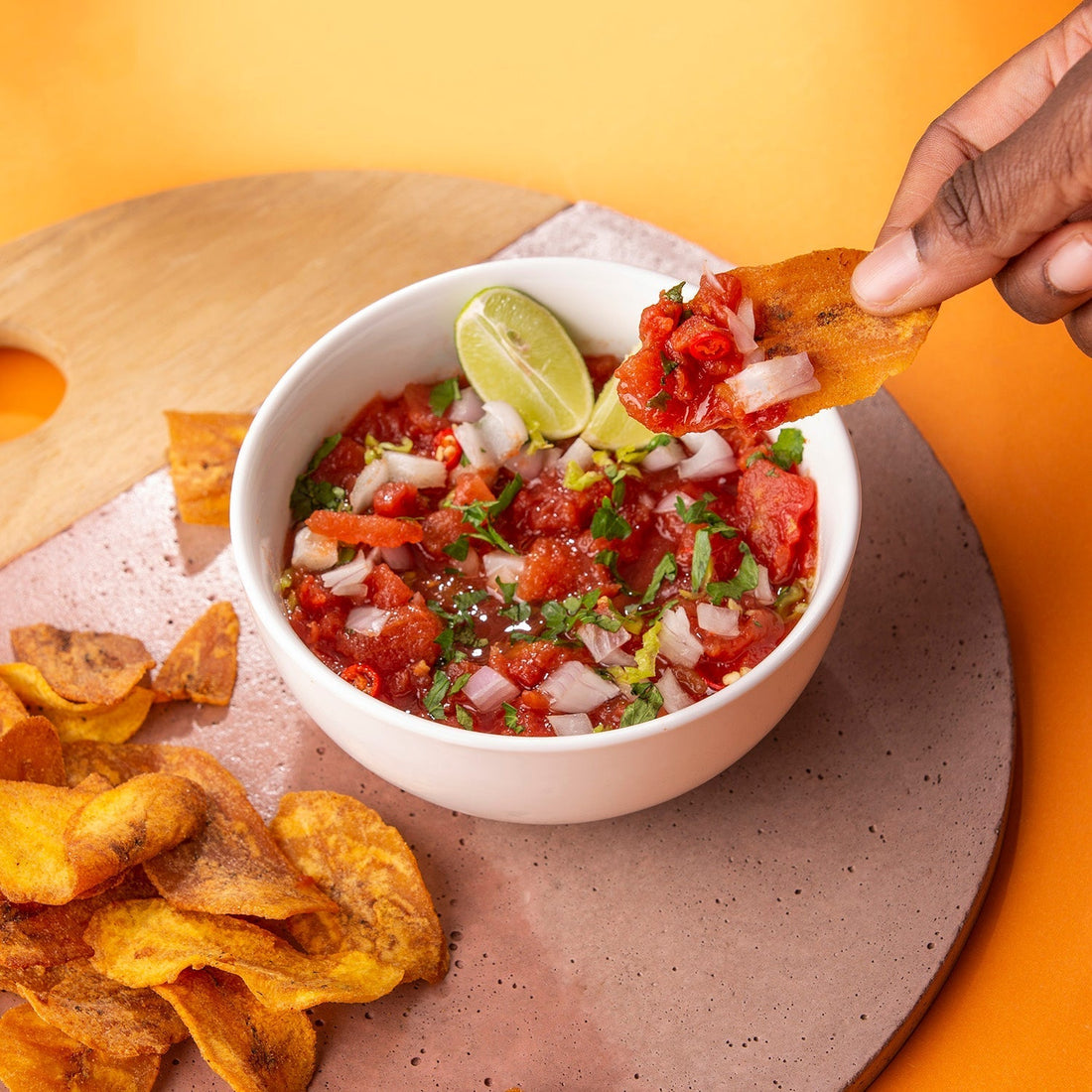 Chunky Tomato Salsa