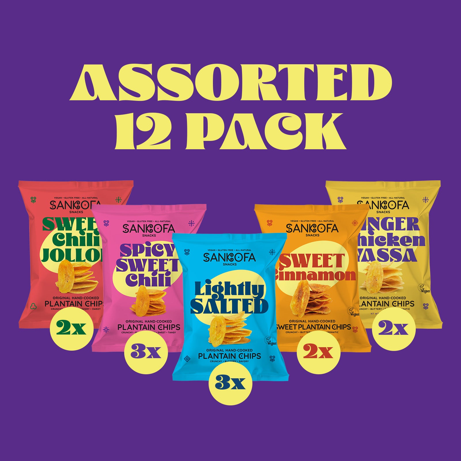12 Pack - Assorted