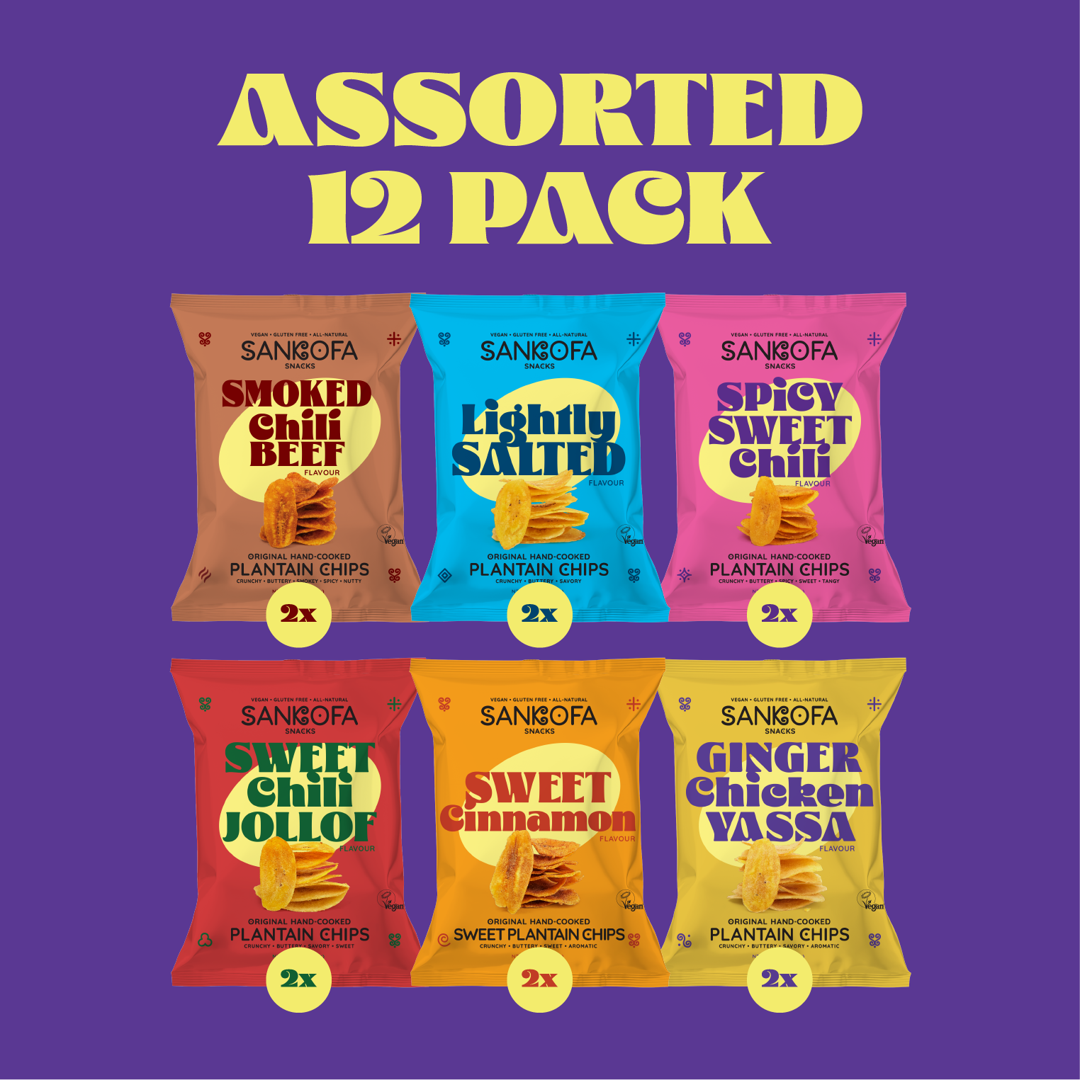 12 Pack - Assorted